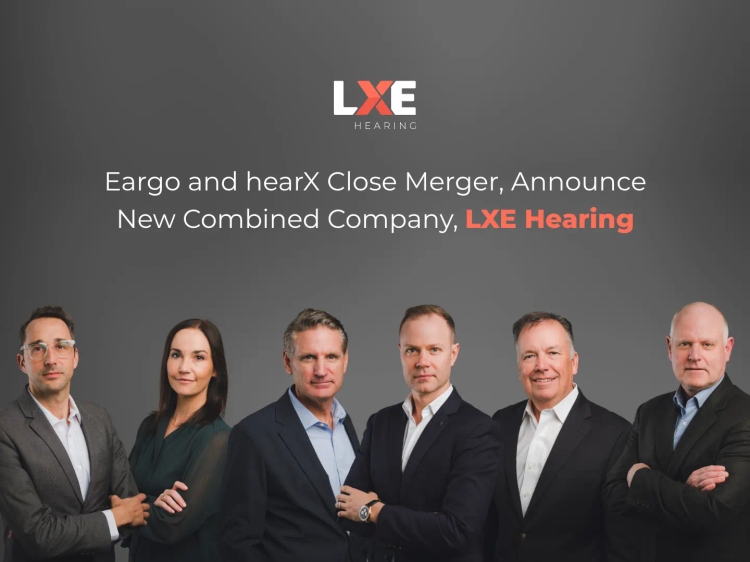 Eargo and hearX Close Merger, Announce New Combined Company, LXE Hearing