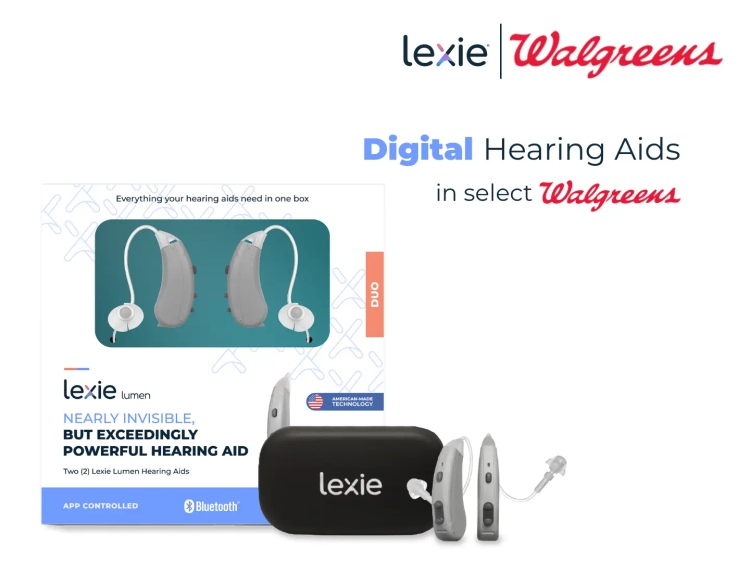 Press Release Lexie hearing aids in select Walgreens stores