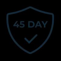 45-day risk-free trial logo